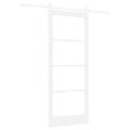 vidaXL Posuvné dvere ORKDAL Biela 83 x 202 cm