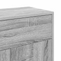 vidaXL Komoda sivý dub sonoma 60x30x75 cm spracované drevo