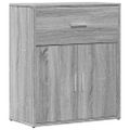 vidaXL Komody 2 ks sivé sonoma 60x31x70 cm kompozitné drevo