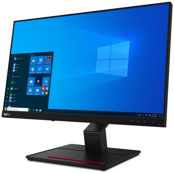 Lenovo T24t-20, 23,8" IPS dotykový/ 16:9/ 1920 x 1080 FHD/ 300cd/m2/ 1000:1 / 4ms/ HDMI/ DP/ USB/USB-C / čierny LED monitor, dotykový, 23,8", IPS, 1920x1080, 16:9, 300cd/m2, 1000:1, 4ms, HDMI, DisplayPort, USB-C, 4x USB, čierny