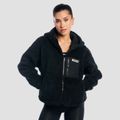 Dámska bunda Sherpa Black - GymBeam, veľkosť S
