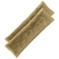 vidaXL Podložka s vankúšom HEERLEN Svetlosivá 40 x 145 cm PV fleece
