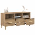 vidaXL TV skrinka 102 x 36 x 50 cm Remeselnícky dub Kompozitné drevo