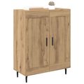 vidaXL Servírovacia skriňa Remeselný dub 69,5 x 34 x 90 cm