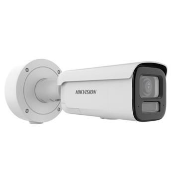 Hikvision 8MPix IP Bullet Hybrid ColorVu AcuSense kamera;  LED/IR 60m, WDR 130dB, Audio, Alarm, IP67, IK10