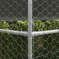 vidaXL Psí kennel 2 ks Strieborná 4 x 2 x 2 m Pozinkovaná oceľ