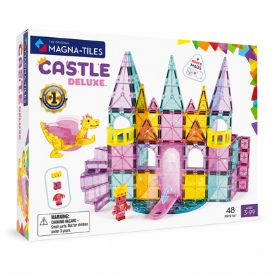 Magnetická stavebnica Castle DLX 48 dielov