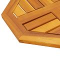 vidaXL Stolová doska 40x40x2 cm osemuholník masívna akácia