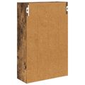vidaXL Kúpeľňová nástenná skriňa Údený Dub 40 x 16 x 62,5 cm