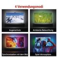 LED ambientné RGB osvetlenie GoSmart EMOS ZTV75 za TV 75" (189 cm)