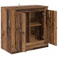vidaXL Servírovacia skriňa 70 x 35,5 x 67,5 cm Staré drevo