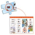 Objavovacie puzzle Zvieratá sveta 100 ks