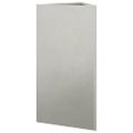 vidaXL Záhradné kvetináče 2 ks trojuholník 40x34,5x75 cm oceľ