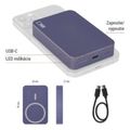 Powerbanka EMOS WI 1046 /B0551BL/, 10 000 mAh, 20 W+Wireless, modrá