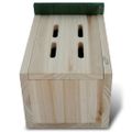 vidaXL Domčeky pre motýle 8 ks drevené 14x15x22 cm