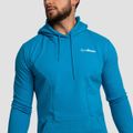 Mikina Limitless Hoodie Aquamarine - GymBeam, veľkosť S, veľkosť oblečenia S