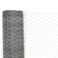 vidaXL Drôtené pletivo, pozinkovaná oceľ 25x1,2 m, strieborné