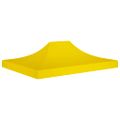 vidaXL Strecha na párty stan 4,5x3 m žltá 270 g/m²