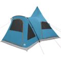 vidaXL Teepee stan pre 5 osôb 5 osoba Modrá