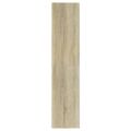 vidaXL Skriňa na knihy/priehradka sonoma 60x30x135cm spracované drevo