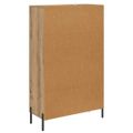vidaXL Highboard CORONA Remeselný dub 69,5 x 31 x 115 cm
