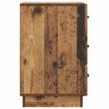 vidaXL Nočný stolík Staré drevo 43 x 41 x 63,5 cm Kompozitné drevo