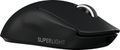 Logitech G Pro X Superlight/Herná/Optická/Pre pravákov/25 600 DPI/Bezdrátová USB/Čierna