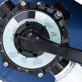 vidaXL Pieskový filter so 7-cestným ventilom a 1 000 W čerpadlom modro-čierny