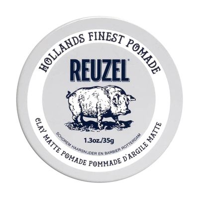 Matná hlina na vlasy REUZEL White clay matte pomade 95 g