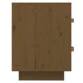 vidaXL Nočný stolík medovo-hnedý 40x34x45 cm masívne borovicové drevo