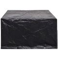 vidaXL Ochranné obaly na záhradný nábytok 2 ks 172x113cm polyratanová súprava pre 6 osôb 8 očiek