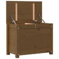 vidaXL Úložný box medovo-hnedý 60x32x45,5 cm masívna borovica