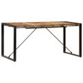 vidaXL Jedálenský stôl 160x80x75 cm, recyklovaný masív