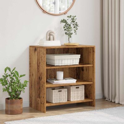 vidaXL Servírovacia skriňa Hnedá 70 x 41 x 75 cm Kompozitné drevo