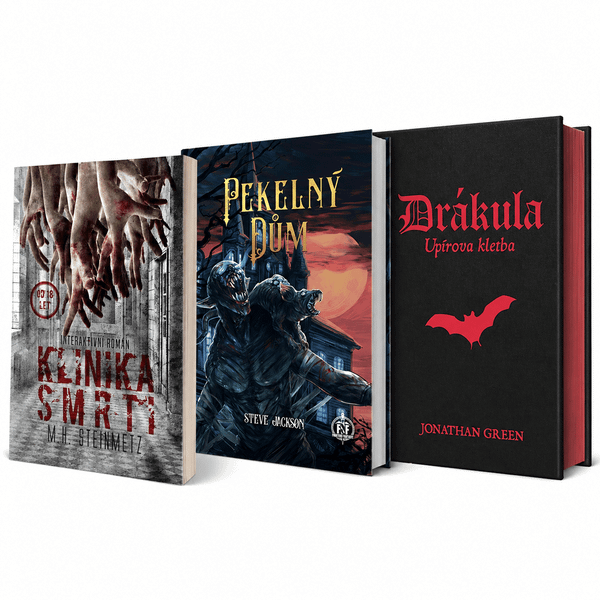 Hororové gamebooky: Temná sada 3 kníh