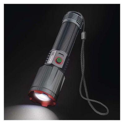 LED nabíjacie kovové svietidlo 3000 lm, 5000 mAh