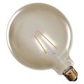 LED žiarovka Vintage G125 / E27 / 4,5 W (40 W) / 420 lm / teplá biela