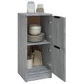 vidaXL Komody 2 ks sivý dub sonoma 30x30x70 cm spracované drevo