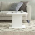 vidaXL Konferenčný stolík, biely 55,5x55,5x40 cm, kompozitné drevo