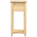 vidaXL Konzolový stolík Corona 55x35x73 cm borovicový masív