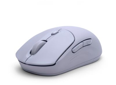 HP 400 Quiet/Kancelárska/Optická/Pre pravákov/1 200 DPI/USB+BT/Fialová