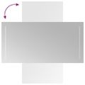 vidaXL LED kúpeľňové zrkadlo 40x80 cm
