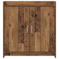 vidaXL Servírovacia skriňa Staré drevo 72 x 36 x 80 cm