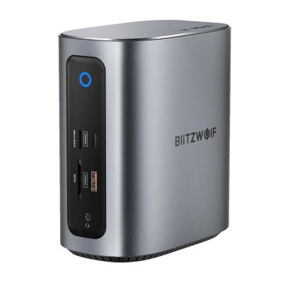 Blitzwolf BW-TH15 17v1 Dokovacia stanica 2xHD+DP+4xC+3xUSB 3.0+USB 3.1+C 3.2+C PD+RJ45+micro SD+SD+3,5 mm Audio