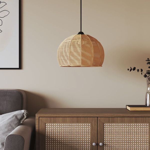 vidaXL Tienidlo na stropnú lampu Ø36x26 cm železo a papier