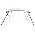 vidaXL Strieška Bimini so 4 oblúkmi a stenami 243x(230-244)x137 cm