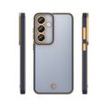 Hodvábne zlaté puzdro pre Oppo Reno 13F 5G (Global) / 13FS 5G modrá