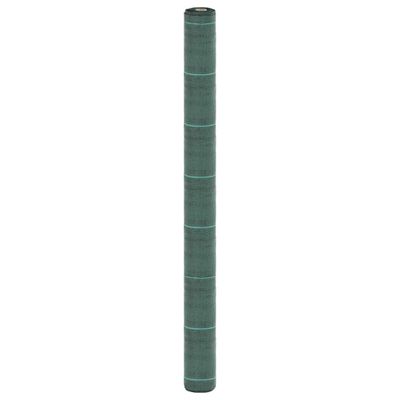 vidaXL Protiburinová membrána zelená 1,5x5 m PP