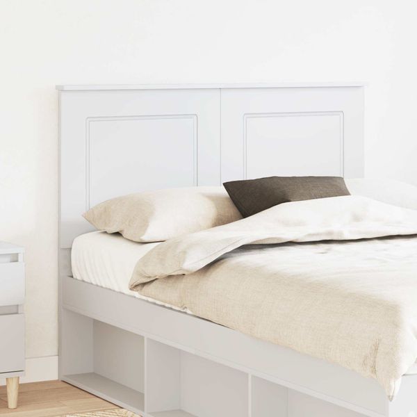 vidaXL Zadné čelo Biely 100 cm Konštruované drevo