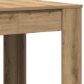 vidaXL Jedálenský stôl, dub artisan 140x74,5x76 cm, kompozitné drevo
